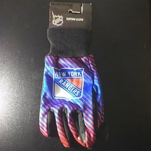 NHL New York Rangers Texting Gloves